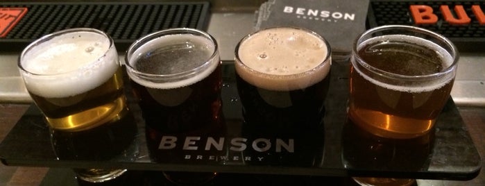 Benson Brewery is one of Lieux qui ont plu à Marni.