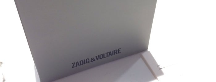 Zadig & Voltaire is one of Beaugrenelle.