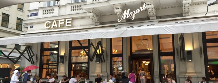 Café Mozart is one of список.