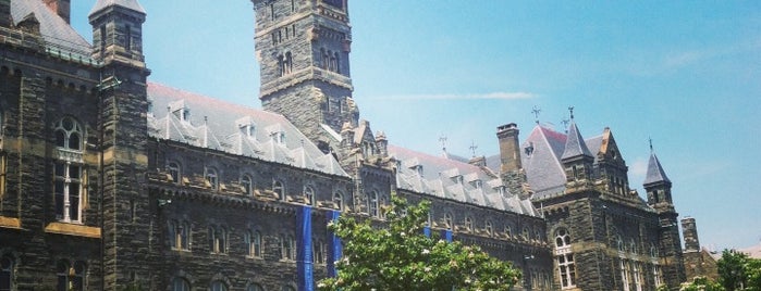 Georgetown University is one of Colleges & Universities visited.