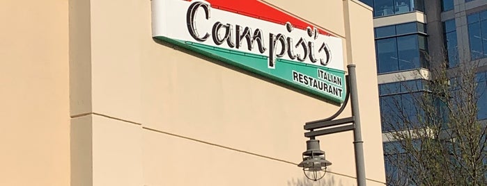 Campisi's Restaurant is one of Tempat yang Disukai Justin.