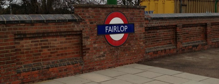 Fairlop London Underground Station is one of plutone.