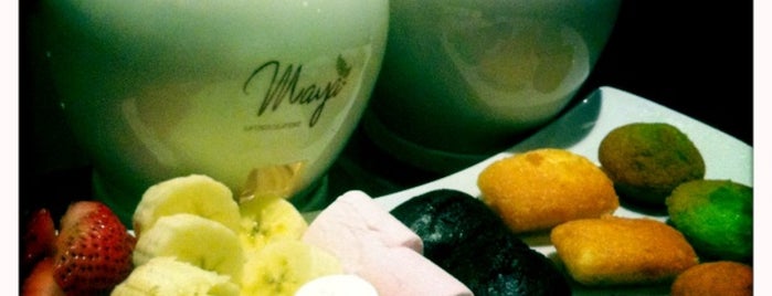 Maya La Chocolaterie is one of Riyadh food.