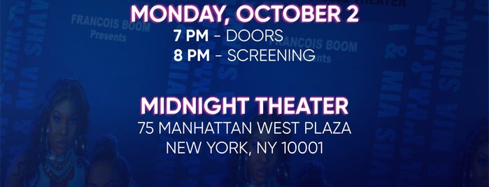 Midnight Theater is one of NY-LA event spaces.