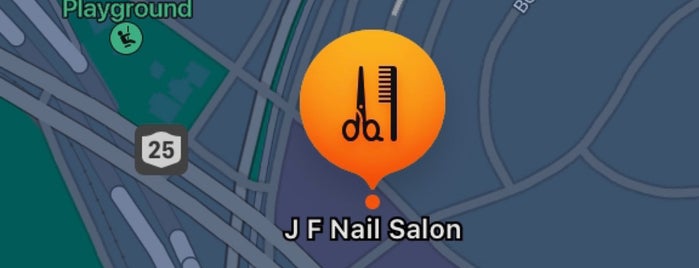 J F nails is one of Beautify Me.