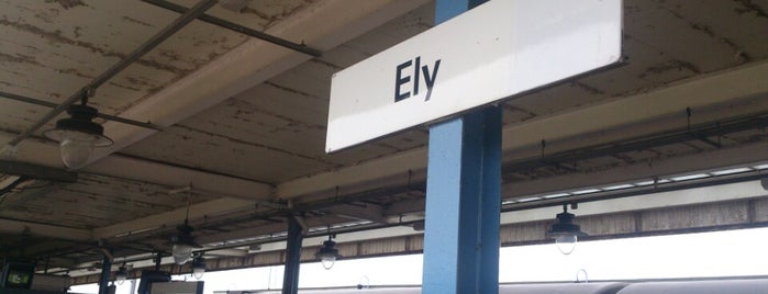 Ely Railway Station (ELY) is one of Railway stations visited.