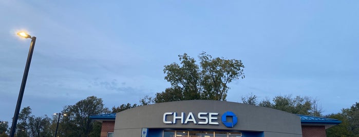 Chase Bank is one of check in's.