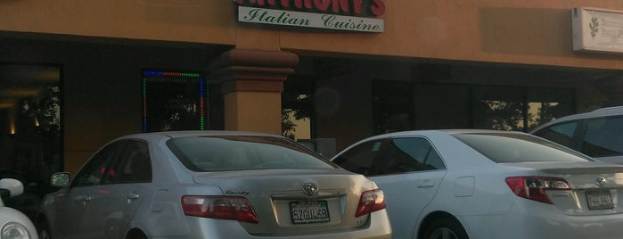 Anthony's Italian Cuisine is one of Sacramento.