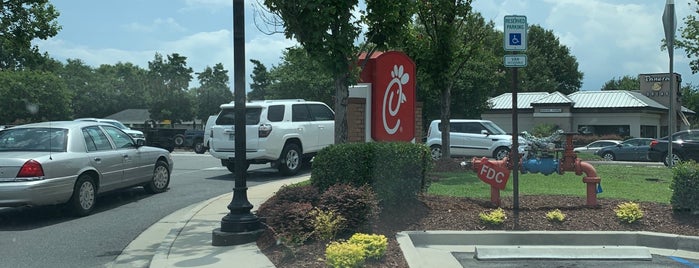 Chick-fil-A is one of Where I eat.
