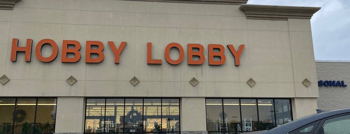 Hobby Lobby is one of Tina's fav places in the world.
