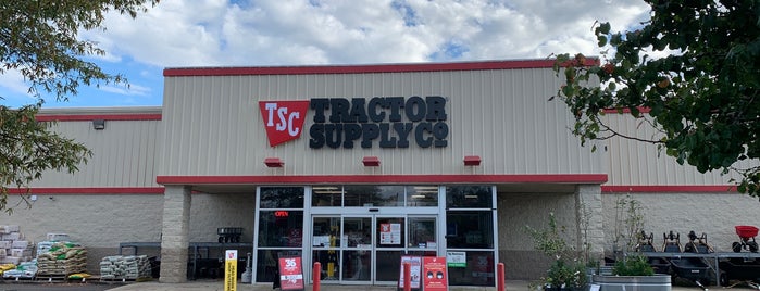 Tractor Supply Co. is one of Visited stores.