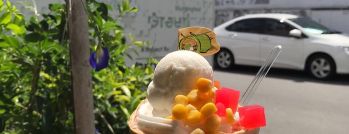 Mama-Miya Coconut Ice Cream is one of Penang.