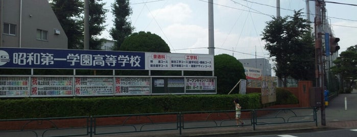 昭和第一学園高等学校 is one of 公共機関.
