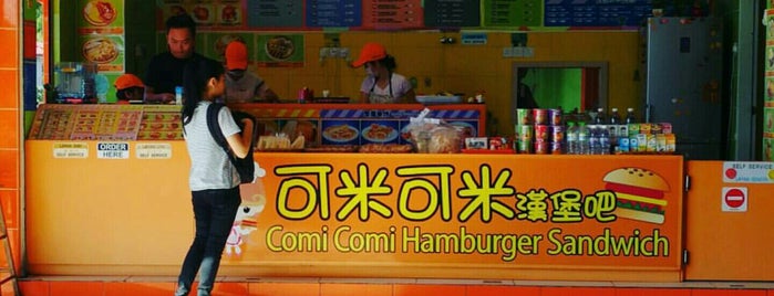 Comi Comi Hamburger Sandwich is one of Malezya.