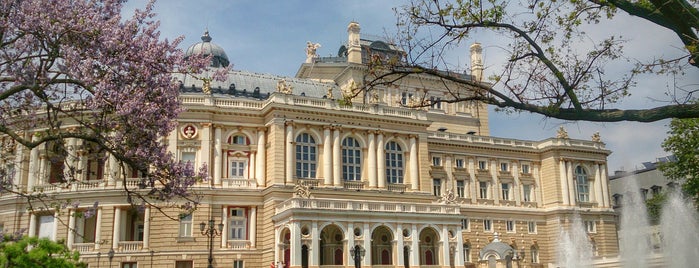 Одеський національний академiчний театр опери та балету / Odessa National Opera and Ballet Theatre is one of สถานที่ที่ Julia ถูกใจ.