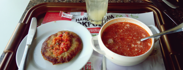 Пузата Хата / Puzata Hata is one of podol lunch.
