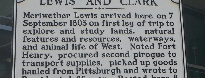 Lewis and Clark is one of Historic &/or Historical Sights-List 2.