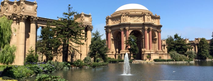 Palace of Fine Arts is one of California.