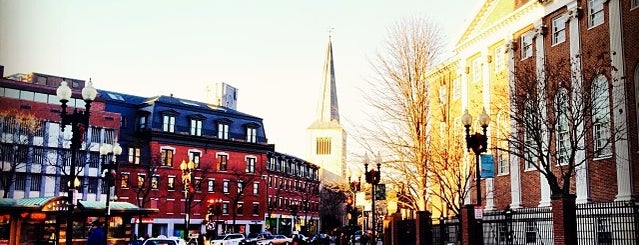 Harvard Square is one of Boston.