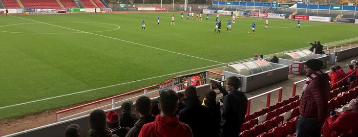 Forthbank Stadium is one of Scottish Football Grounds.