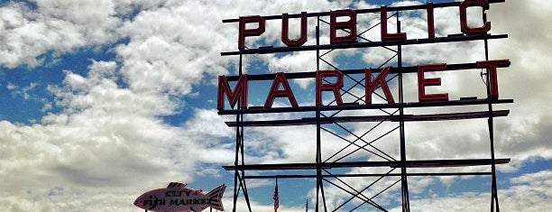 Pike Place Market is one of Seattle.