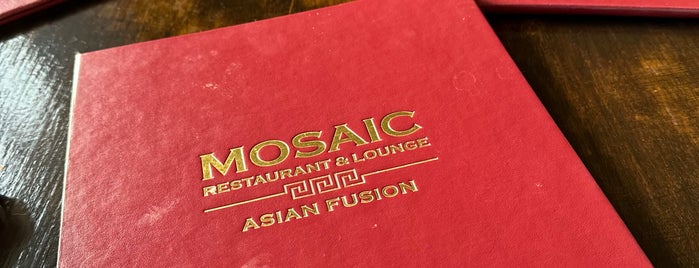 Mosaic Restaurant & Lounge is one of Japanese.