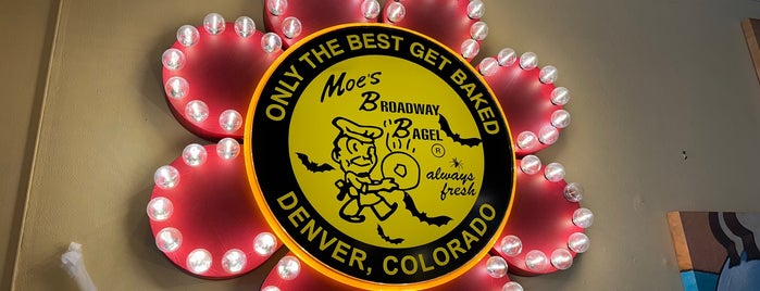 Moe's Bagel is one of Denver.