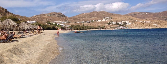 Kalafati Beach is one of Swim and See in Mykonos.