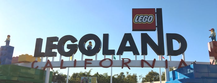 Legoland California is one of Lieux qui ont plu à Chris.