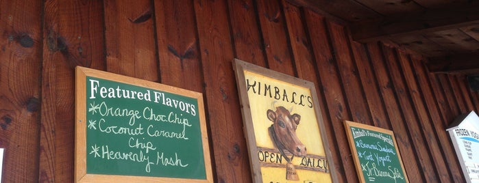 Kimball Farm is one of Seafood restaurants.