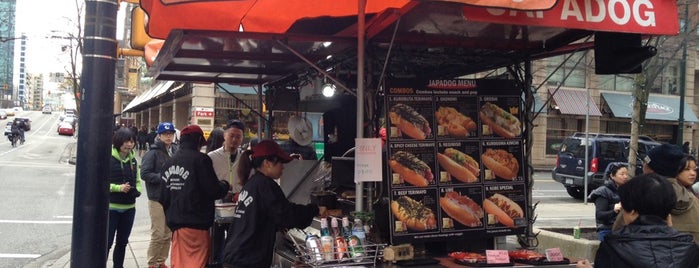 Japadog is one of Vancouver, BC - Cullinary Therapy.