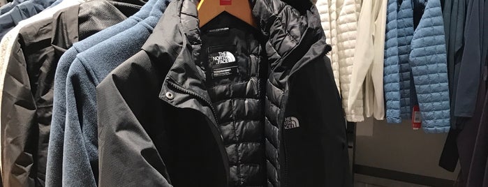 The North Face is one of Shop until you drop.