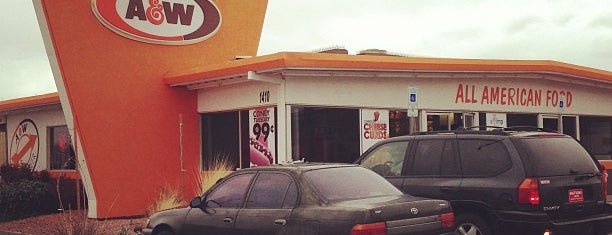 A&W Restaurant is one of Kristeena’s Liked Places.