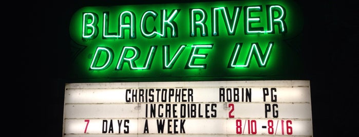 Black River Drive In is one of TAKE ME TO THE DRIVE-IN, BABY.