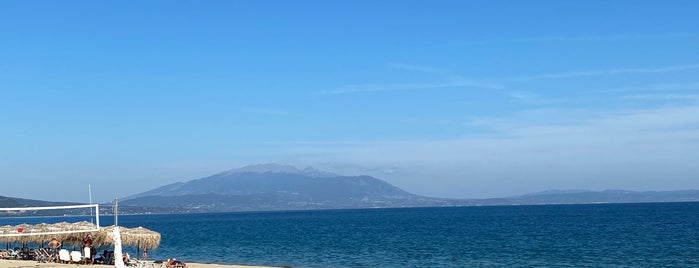 Asprovalta Beach is one of สถานที่ที่ MarkoFaca™🇷🇸 ถูกใจ.