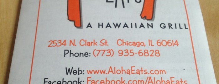Aloha Eats is one of Chicago To Do List.