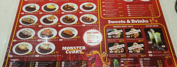 Monster Curry is one of Rachel's Saved Places.