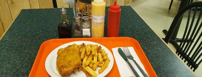 Newmarket Plaza Fish & Chips is one of Worth a revisit.
