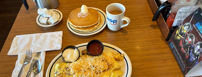 IHOP is one of Favorite eating places.