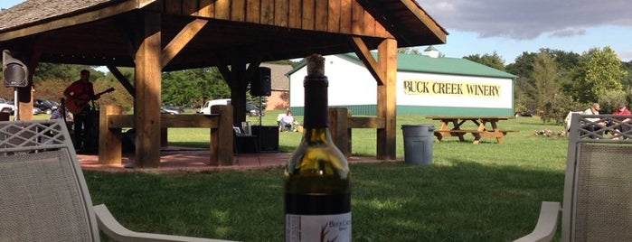 Buck Creek Winery is one of Wine a bit....you'll feel better.