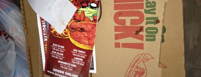 Beggars Pizza is one of Posti che sono piaciuti a Rick E.