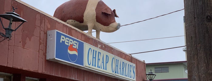 Cheap Charlie's is one of Mayo.