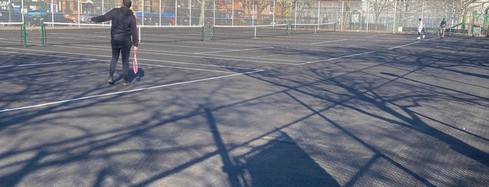 Jackie Robinson Park is one of Where to play ball — Public Courts.