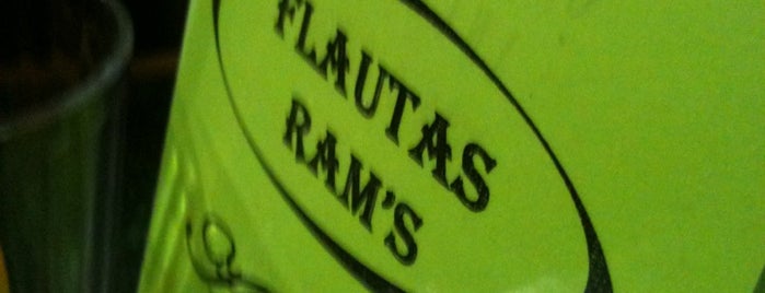 Flautas RAM's is one of Arturo 님이 좋아한 장소.