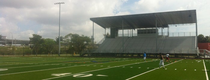 Gibson Park is one of Overtown.