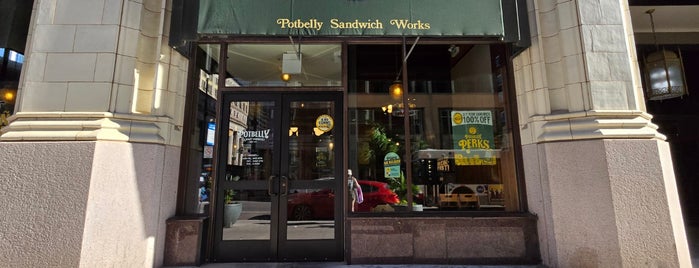 Potbelly Sandwich Shop is one of Favorite Chicago West Loop Lunch Stops.