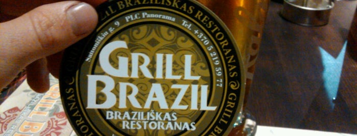 Grill Brazil is one of Vilnlius.
