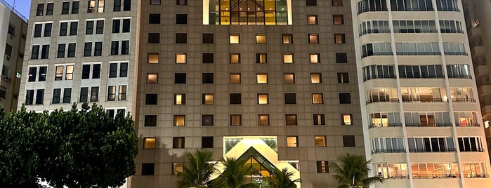 JW Marriott Hotel Rio de Janeiro is one of Hoteles en que he estado.