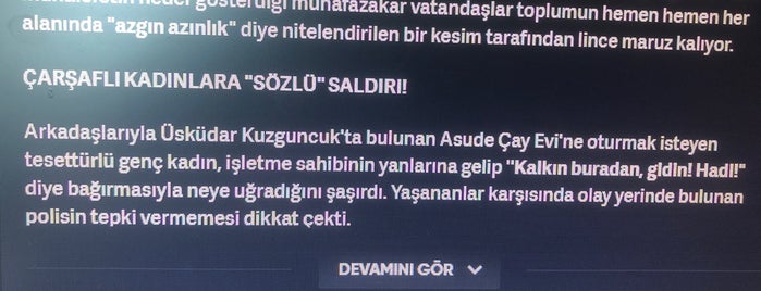 Asude Çay Evi is one of Cafe Anadolu.