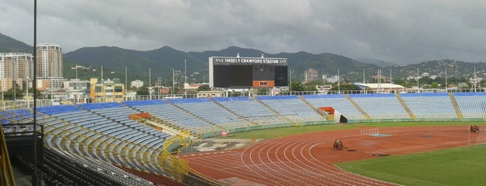 Hasely Crawford Stadium is one of Lieux qui ont plu à Santos W..